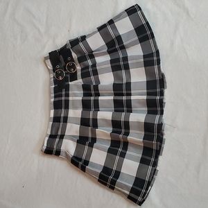 Forever 21 Plaid Pleated Skirt